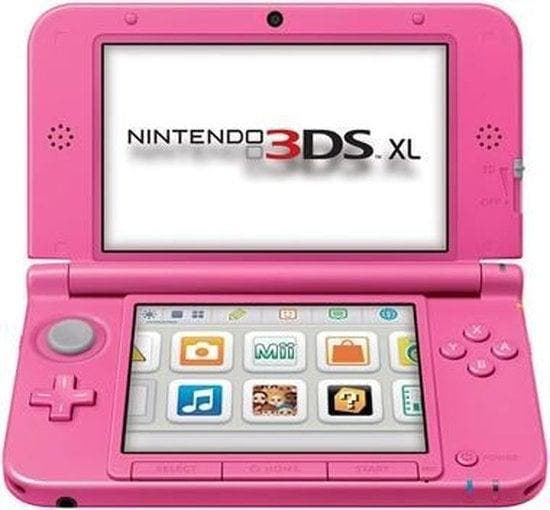 Nintendo 3DS XL Roze (Nette Staat) (3DS Spelcomputers), Games en Spelcomputers, Spelcomputers | Nintendo 2DS en 3DS, Zo goed als nieuw