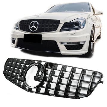 Grille | geschikt voor Mercedes-Benz C-Klasse W204 | Sedan 2, Verzenden
