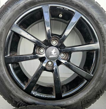 Opel Corsa C D E Adam Tigra 15 inch velgen winterbanden 4x10, Verzenden, Banden en Velgen