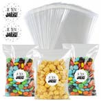 50x Uitdeelzakjes + 60 Stickers Ik Ben Jarig! - Zakjes Met, Diversen, Cadeauverpakkingen, Verzenden, Nieuw