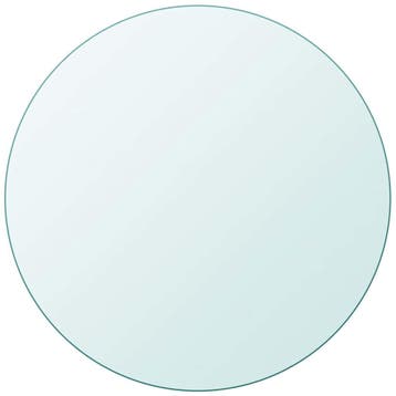 vidaXL Tafelblad van gehard glas 900 mm rond, Verzenden, Nieuw