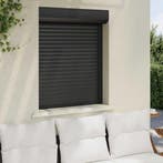 vidaXL Rolluik Antraciet 80 x 100 cm Aluminium en, Verzenden, Nieuw