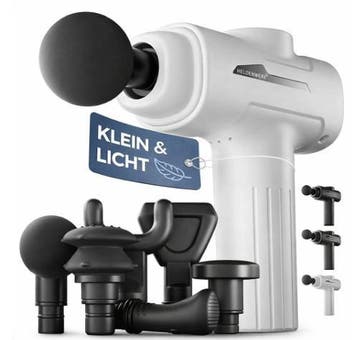 2dekans | Heldenwerk Massagepistool – 6 opzetstukken, 3200, Ophalen of Verzenden, Nieuw
