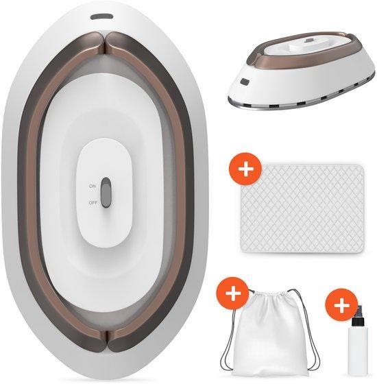 2dekans | Reis strijkijzer - Mini stoomstrijkijzer - compact, Handtassen en Accessoires, Koffers, Ophalen of Verzenden