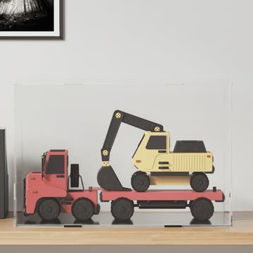vidaXL Displaybox transparant 56x36x37 cm acryl, Verzenden, Nieuw in verpakking