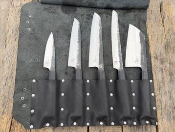 Couteau de cuisine - Ensemble de couteaux de chef artisanaux
