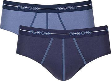 2dekans | sloggi Start Midi 2-Pack Slip - Heren -, Ophalen of Verzenden
