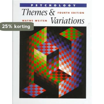 Psychology 9780534340148 Wayne Weiten, Verzenden, Gelezen, Wayne Weiten