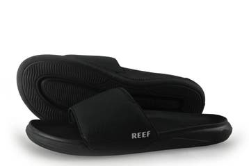 Reef Slippers in maat 43 Zwart, Kleding | Heren, Schoenen, Slippers, Verzenden, Zwart, Reef