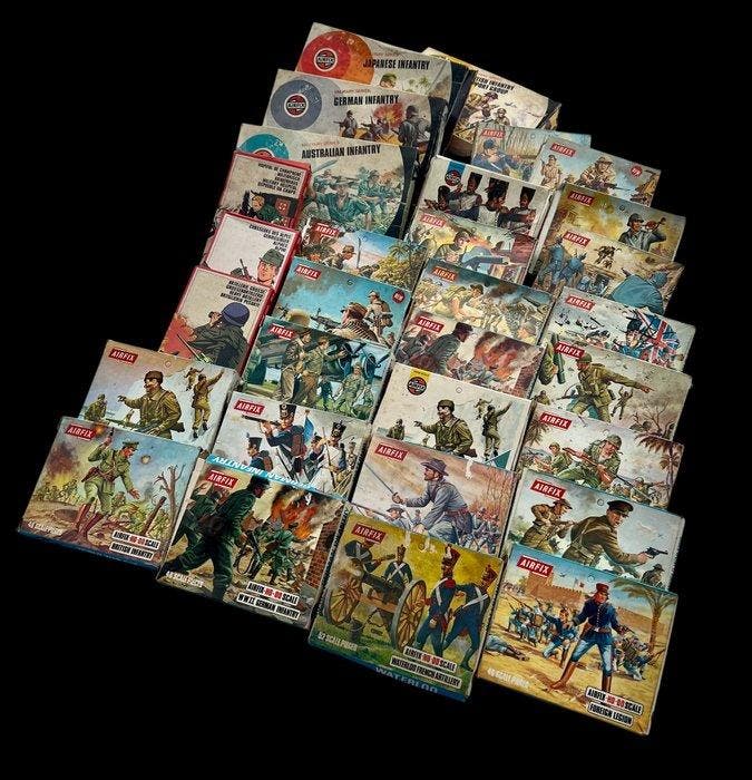 Airfix - Militaire miniatuur beeldjes - Large Vintage Airfix, Enfants & Bébés, Jouets | Autre