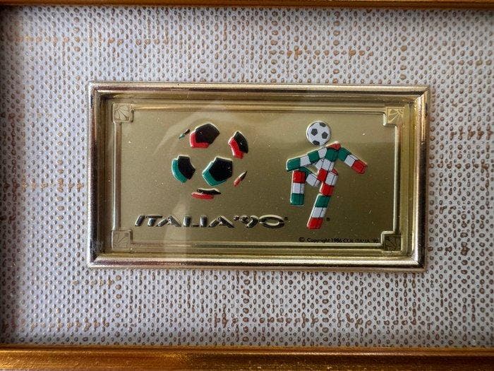 Italia 90 World Cup - Framed Quadretto – Ciao Mascot -, Verzamelen, Overige Verzamelen