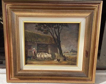 Charles Emile Jacques (1813-1894), Attributed to - Bergères