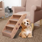 vidaXL Hondentrap inklapbaar 62x40x49,5 cm bruin, Verzenden, Nieuw
