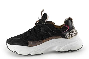 Omoda Sneakers in maat 38 Zwart, Verzenden, Zwart, Omoda, Zo goed als nieuw