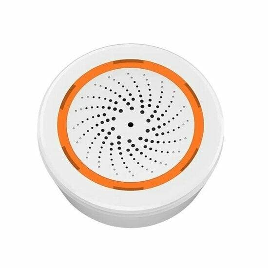 Slimme Sirene | 90dB | Zigbee | USB-C & Batterijen, Doe-het-zelf en Bouw, Alarmsystemen, Nieuw, Verzenden