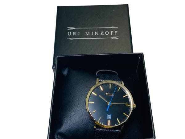 Veiling - Uri Minkoff | Gold Tone & Blue Accent, Bijoux, Sacs & Beauté, Montres | Hommes