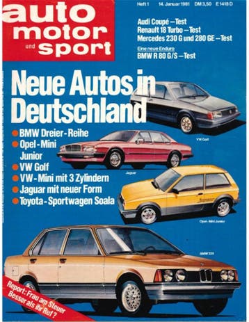 1981 AUTO MOTOR UND SPORT 00 DUITS VOLLEDIGE JAARGANG