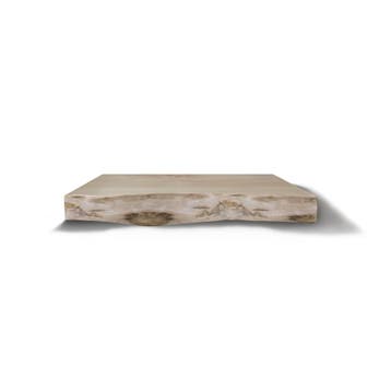 Wastafelblad Gliss Design Massief Hout Met Boomschors 70 cm, Ophalen of Verzenden, Bad