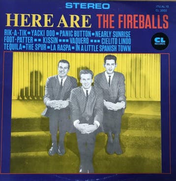 The Fireballs – Here Are The Fireballs LP, Verzenden, Nieuw in verpakking