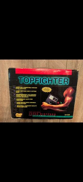 Nintendo - Snes - TOPFIGHTER joystick - Videogame - In