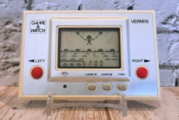 Nintendo - Game & Watch - Vermin MT-03 CIB Matching Serial -