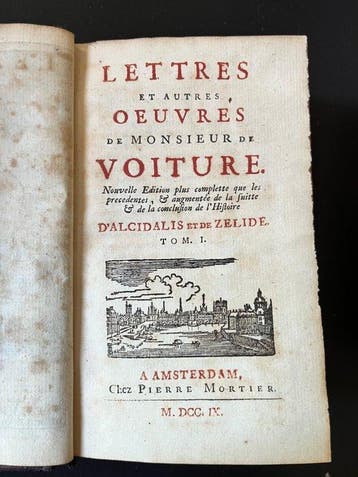 Vincent Voiture - Lettres et autres Œuvres – 2 volumes –