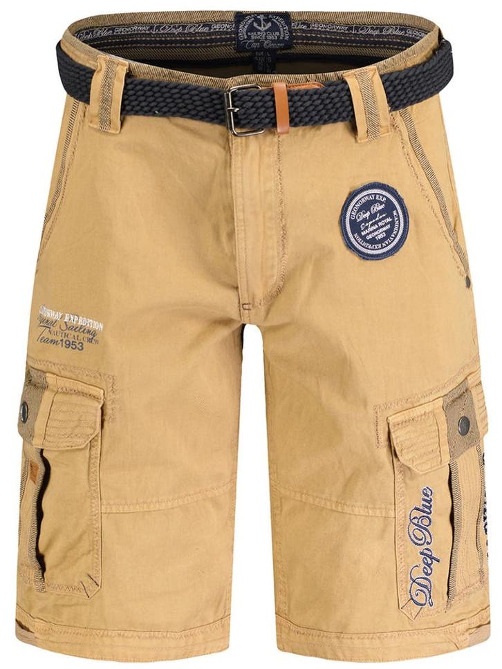 Geographical Norway Bermuda Paillette Beige, Vêtements | Hommes, Pantalons, Envoi