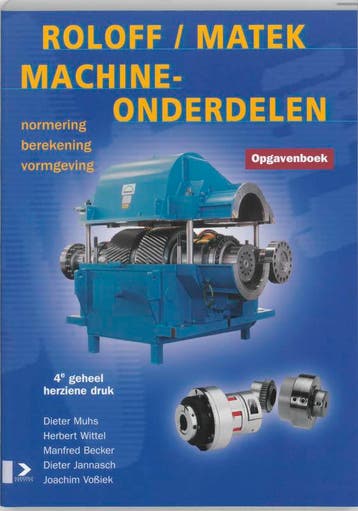 Roloff-Matek Machineonderdelen Opgavenboek, 4e druk, Boeken, Verzenden, Zo goed als nieuw