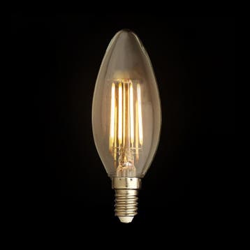 Filament LED Kaarslamp 200lm Ø35mm E14 2W, Verzenden, Nieuw
