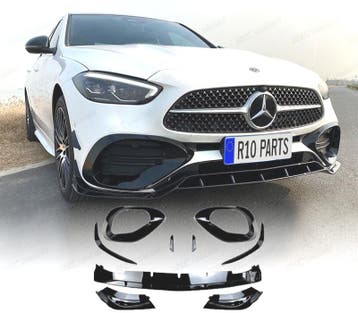 KIT SPOILER FRONTAL POUR MERCEDES CLASSE C W206 21- NOIR BRI, Verzenden