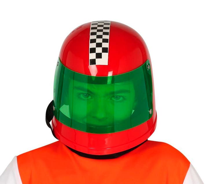 Formule 1 Helm Kind Rood, Hobby & Loisirs créatifs, Articles de fête, Envoi