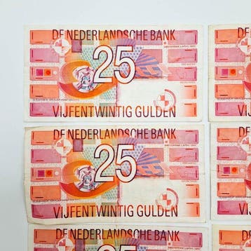 Nederland. - 6 x 25 Gulden 1989 - PL71 (Zonder minimumprijs)