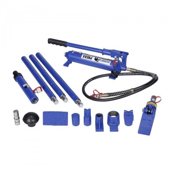 Uitdeukset hydraulisch 4 TON in kunststof koffer (Handtools), Autos : Divers, Outils de voiture, Envoi