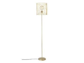 Veiling - Nordlux Elvis 31 vloerlamp - Messing, Huis en Inrichting, Nieuw