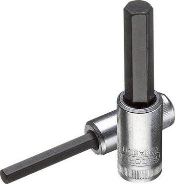 1/4 Gedore 60mm Dopsleutel- Schroevendraaier voor 8mm, Verzenden, Nieuw