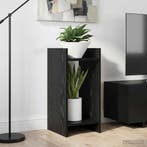 vidaXL Plantenstand Zwarte Eik 30 x 30 x 60 cm Geconstrueerd, Verzenden