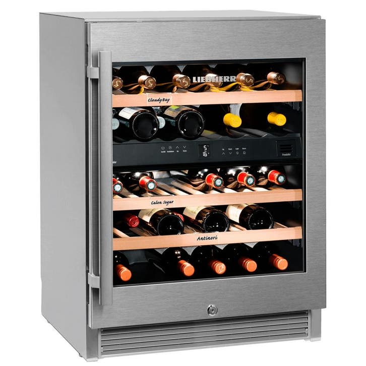 Wijnklimaatkast | VINIDOR | 34x 75cl | RVS | 2 Zones |, Zakelijke goederen, Horeca | Keukenapparatuur, Nieuw in verpakking, Verzenden