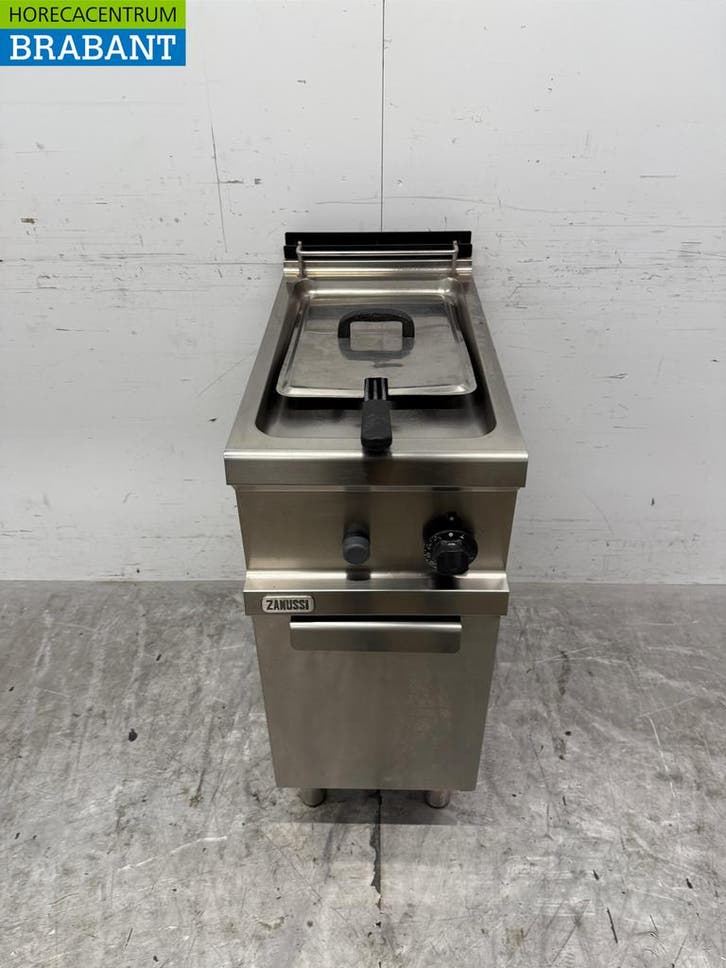 Friteuse Zanussi en acier inoxydable 14 litres GAS, Zakelijke goederen, Horeca | Overige, Verzenden