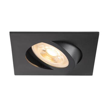SLV NEW TRIA inbouw spot vierkant 82x82mm GU10 kantelbaar, Verzenden, Nieuw, Overige fittingen