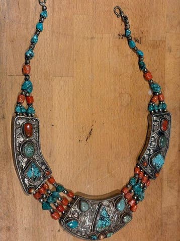 Collier ethnique - Népal (Sans prix de réserve)