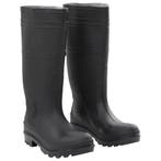 vidaXL Regenlaarzen maat 39 PVC zwart, Verzenden, Nieuw