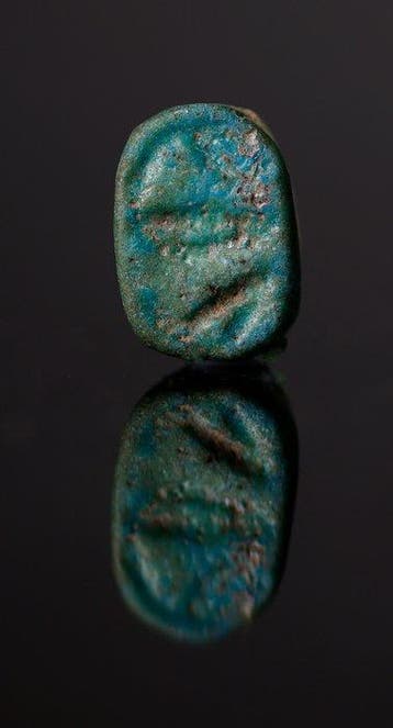 Oud-Egypte Taweret, Bes en scarabee-amuletten - 3.5 cm, Collections