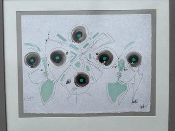 Jean Cocteau (1889-1963) en Raymond Moretti (1931-2005) -, Antiquités & Art