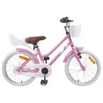 vidaXL Kinderfiets 18 Inch voor 5-7 jaar oud Licht Roze, Fietsen en Brommers, Verzenden, Nieuw