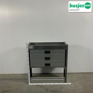 Aluca bedrijfswageninrichting 885x320x950mm (3038), Verzenden