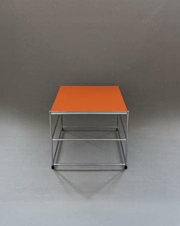 USM Haller, Upcycled - Table dappoint - Chrome, Acier -