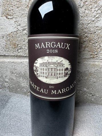 2018 Margaux du Château Margaux, 3rd wine of Château Margaux, Nieuw
