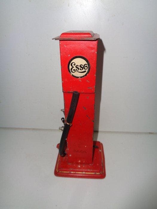 doll DC - Blikken speelgoed - esso zapfsäule - 1910-1920 -, Antiek en Kunst, Antiek | Speelgoed