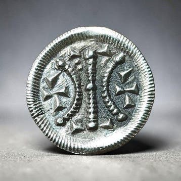 . Hongarije King Béla II The Blind (1131–1141). Denar ND