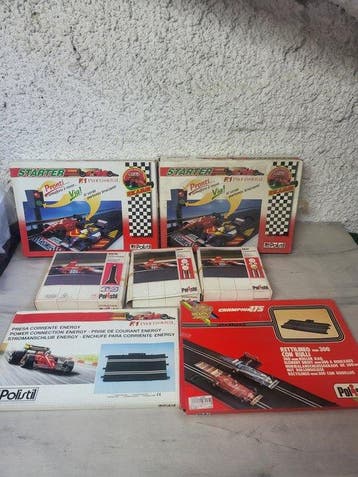 Polistil 1:32 - Modelauto (6) - Starter con binario a rulli